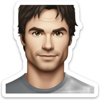 Ian Somerhalder sticker