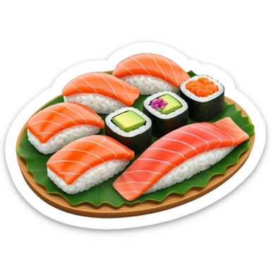 sushi rosa sticker