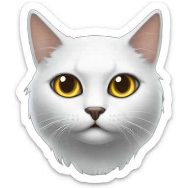 Gato fantasma  sticker