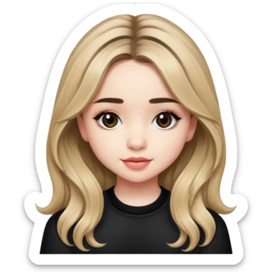 Sabrina carpenter short and sweet album cover sticker