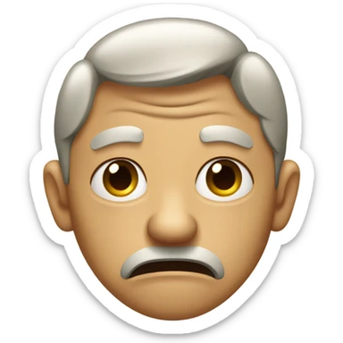 a look of disgust sticker