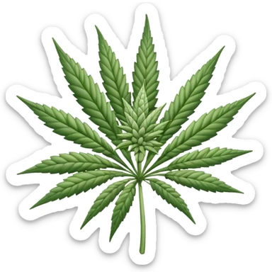 white color marijuana, no color sticker