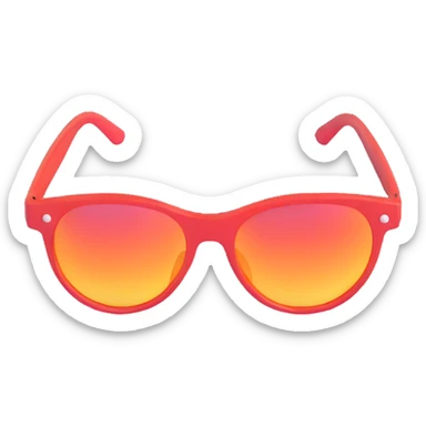 fashionable sunglasses sticker