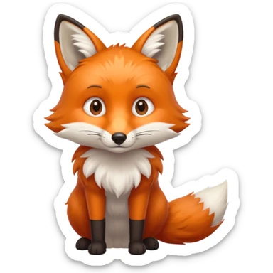 renard  sticker