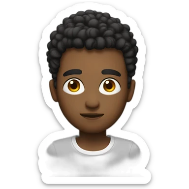 Boombastic side eyes sticker