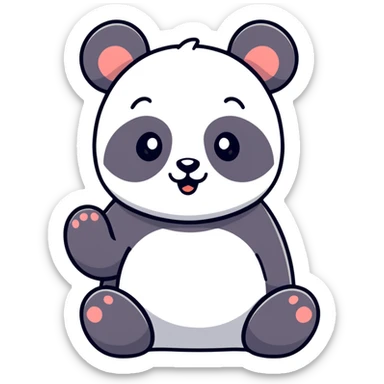 Panda Emoji sticker