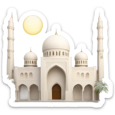 Mosque sticker