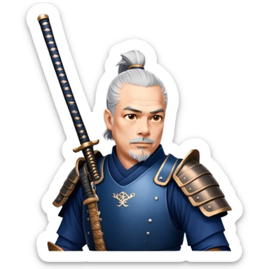 Vigilant Samurai sticker