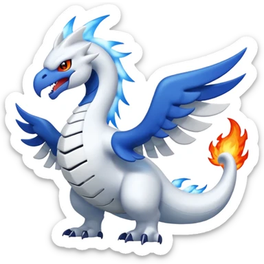 Lugia-Reshiram-fusion sticker