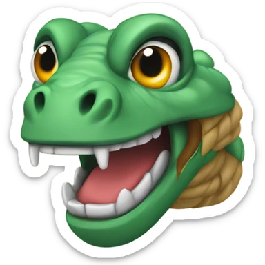 sepiente año nuevo chino sticker