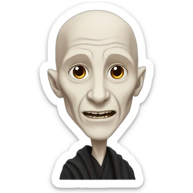 Entire Voldemort Harry Potter sticker
