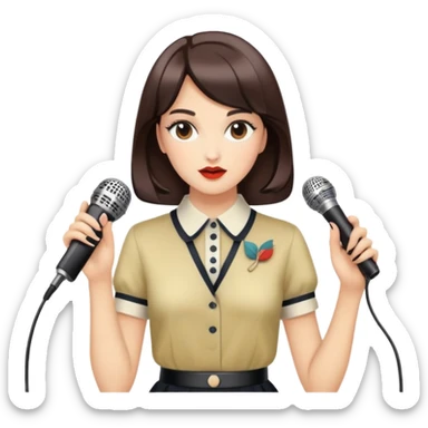 TV Girl indie pop band with retro aesthetic sticker