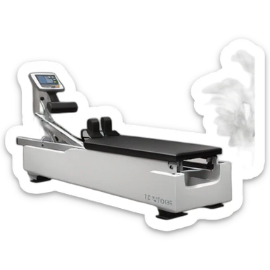 Pilates reformer machine sticker