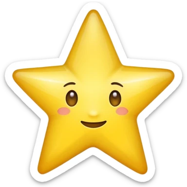 EMOJI DE ESTRELLA PERO SOLO UNA MITAD sticker