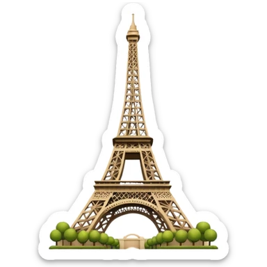 Eiffel Tower sticker