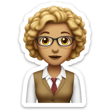 lioness teacher sticker