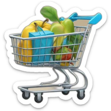 Shopping sticker