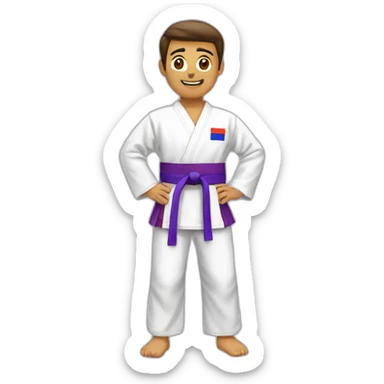 taekwondo-purple-belt sticker