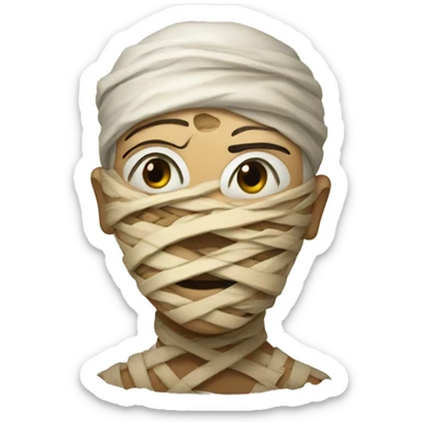 mummy sticker