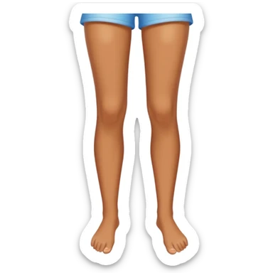 Give me only girls legs just legs sticker
