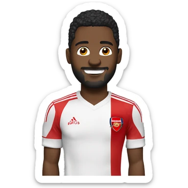 Le rappeur français Maes Arsenal numéro 9 sticker