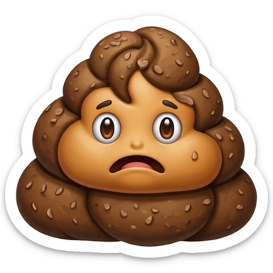 Create a poop sticker