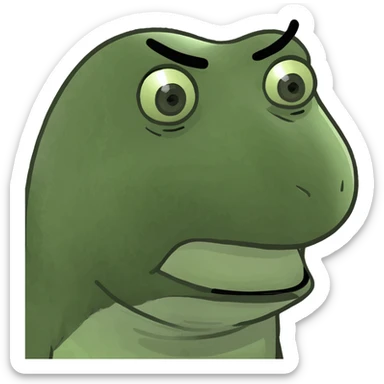 pink middle finger sticker