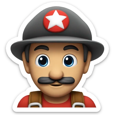 Hace un mario bros sticker