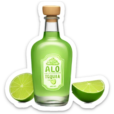 LALO tequila bottle with lime sticker