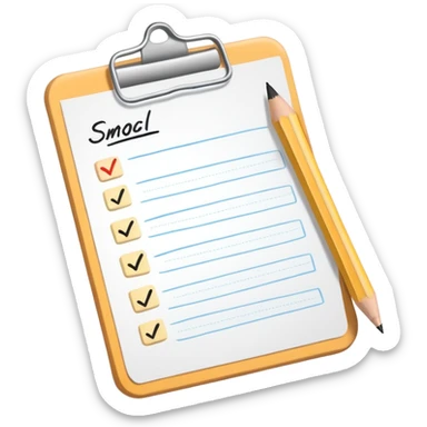 Shopping List sticker