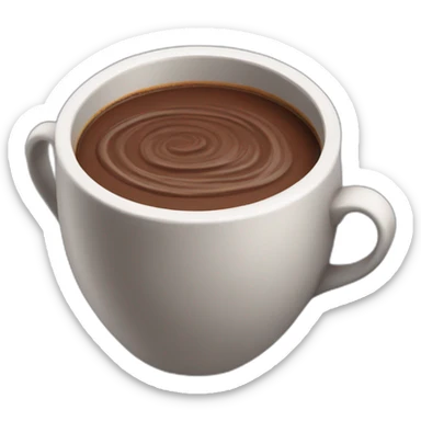 chocolate caliente sticker