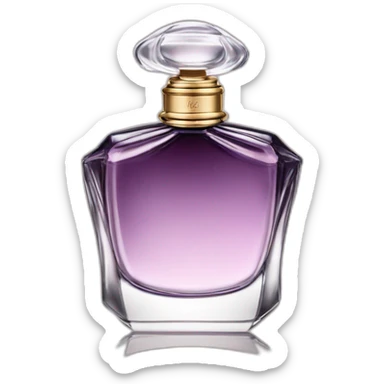 perfume bottle of "la petite robe noire - guerlain" sticker