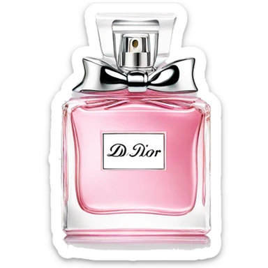 Miss dior perfume sticker