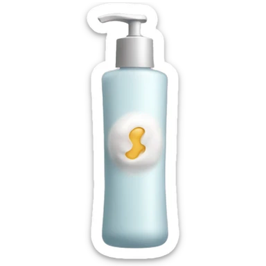 Lotion sticker