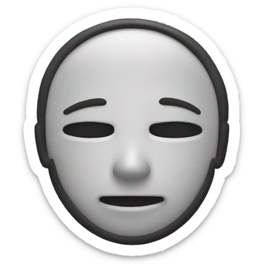 three hoeizontal lines, black color, eac one shorter than upper sticker