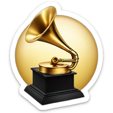 Grammy award for axel sticker