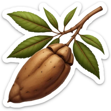 cassava fruit  sticker