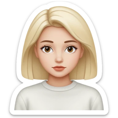 Clean girl aesthetic Things sticker