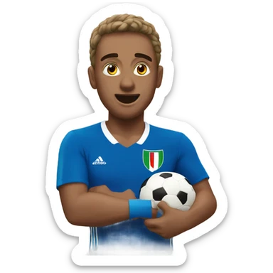 Italy winning World Cup sticker