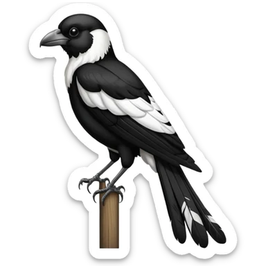 Collingwood magpie sticker