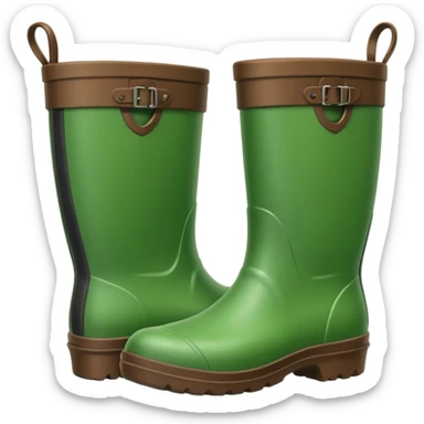garden boots sticker