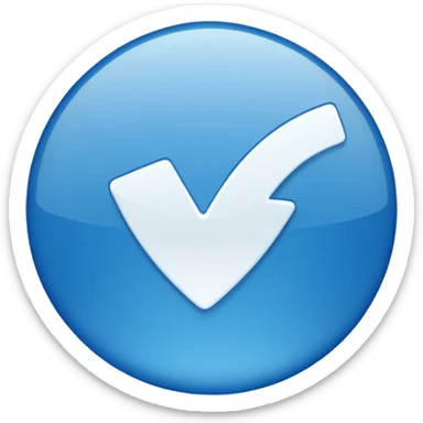 make me an emoji of the instagram's verification tick sticker