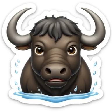 Water Buffalo sticker