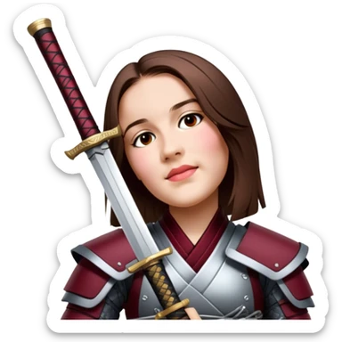 Resolute Samurai sticker