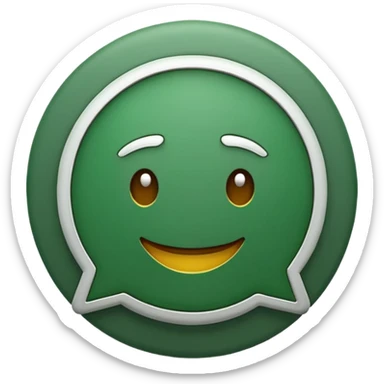 Emoji del logo de WhatsApp sticker