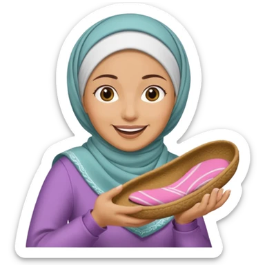 Terlik atan anne sticker