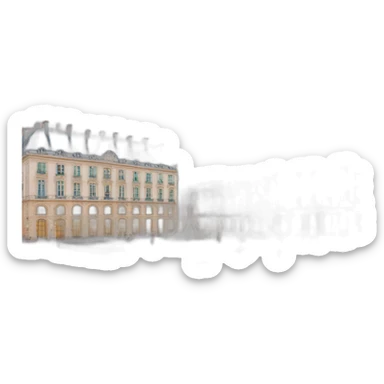 Place Bellecour lyon sticker