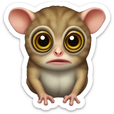 tarsier emoji sticker