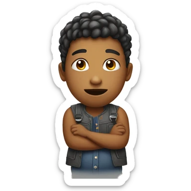 Kids in time out sticker