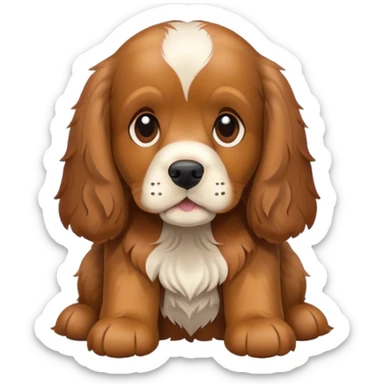 cocker spaniel sticker